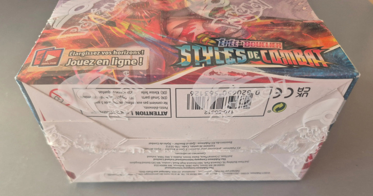 Pokémon – Display Styles de combat EB5 - Boite de 36 boosters - FR The Pokémon Compagny