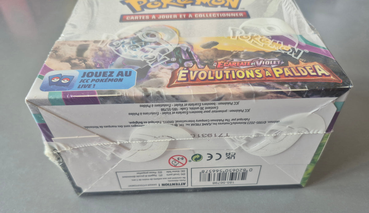Display Pokémon Évolutions à Paldéa EV2 – Boîte 36 boosters FR