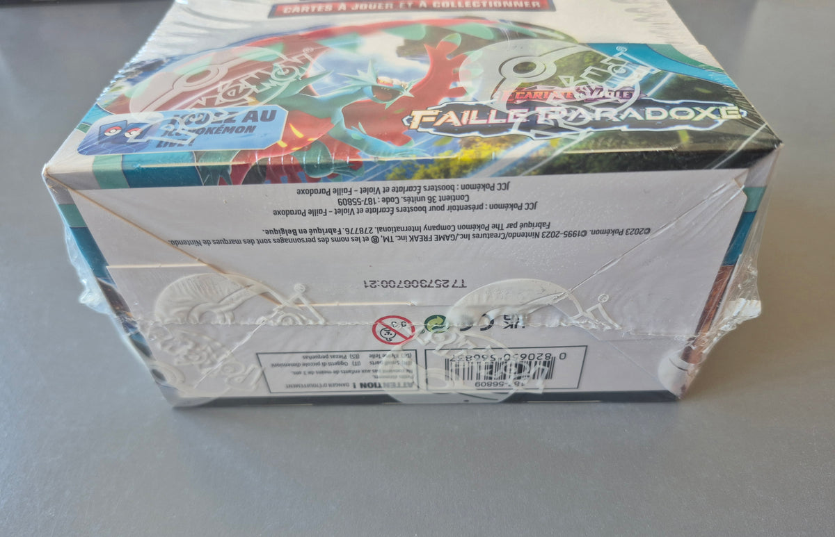 Display Pokémon Faille Paradoxe EV4 – Boîte 36 boosters FR