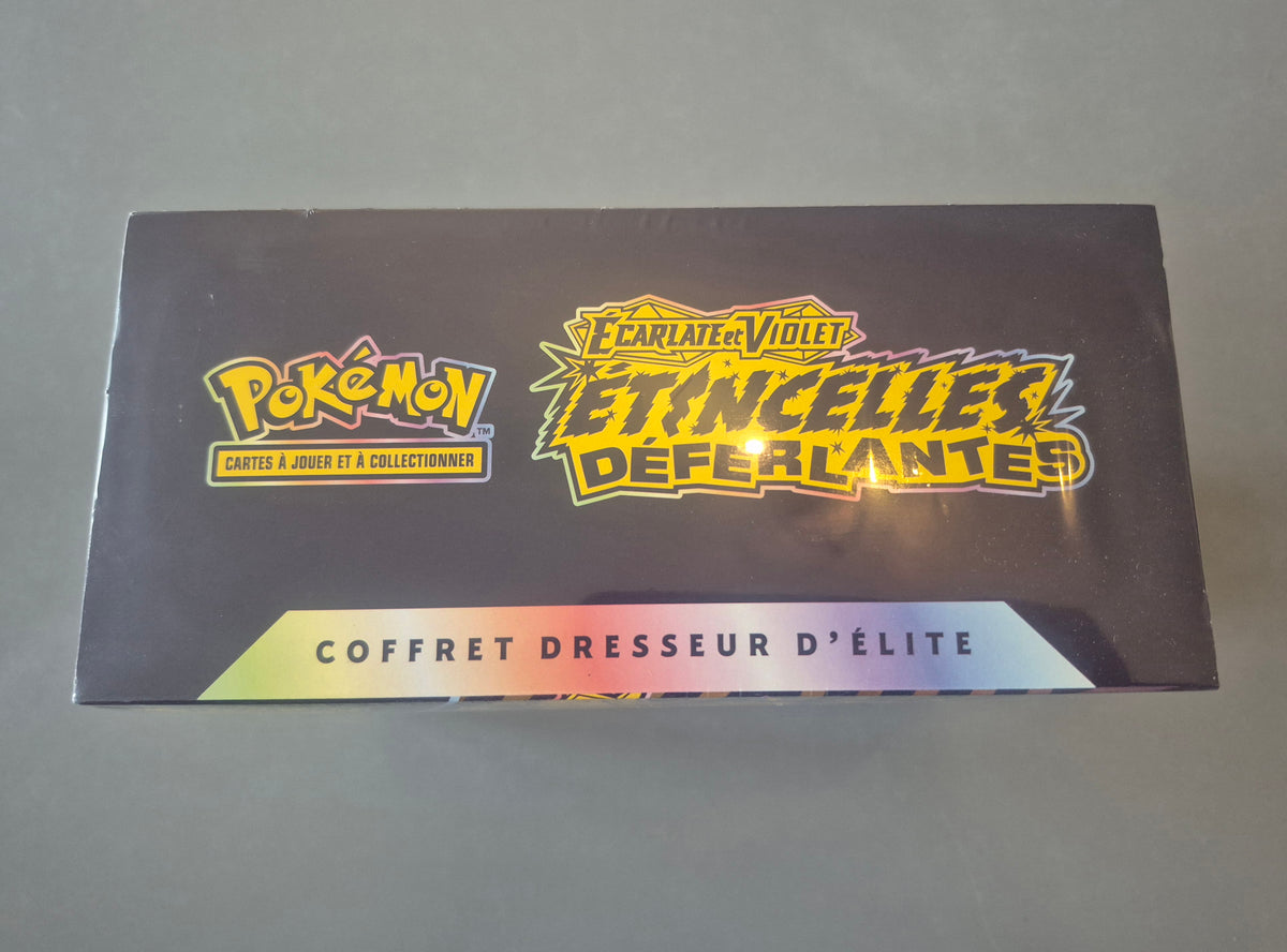 ETB EV8 - Pokémon - Coffret dresseur d'élite Étincelles Déferlantes
