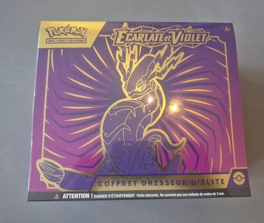ETB EV1 - Coffret Dresseur d'Élite Pokémon Écarlate et Violet Miraidon – FR