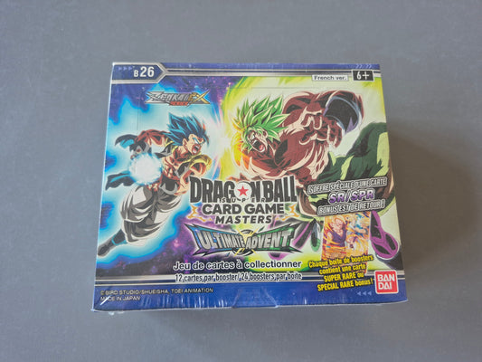 Display Dragon Ball Super Masters B26 Ultimate Advent – 24 boosters FR