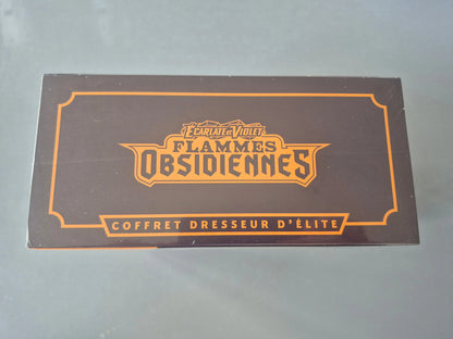 Pokémon – Coffret Dresseur D'Elite - Flammes Obsidiennes EV3 - FR The Pokémon Compagny