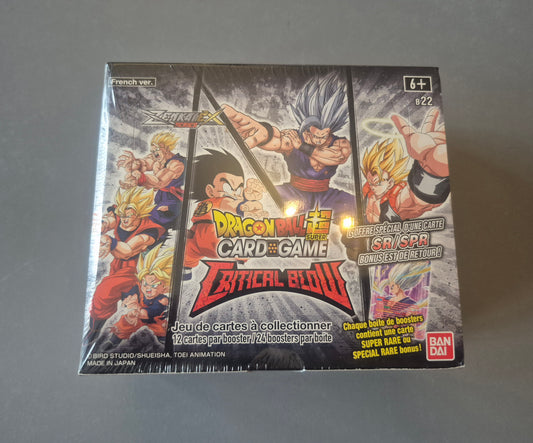 Display Dragon Ball Super Masters B22 Critical Blow – 24 boosters FR