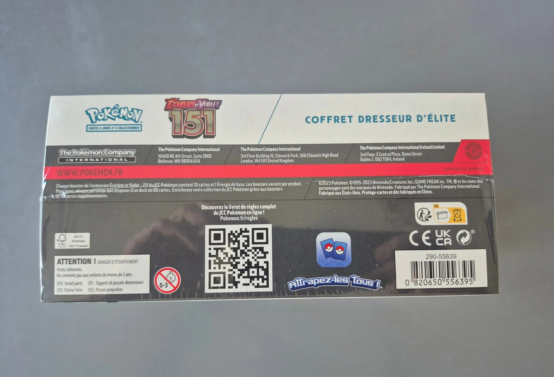 Pokémon – Coffret Dresseur D'Elite - 151 EV3.5 - FR The Pokémon Compagny