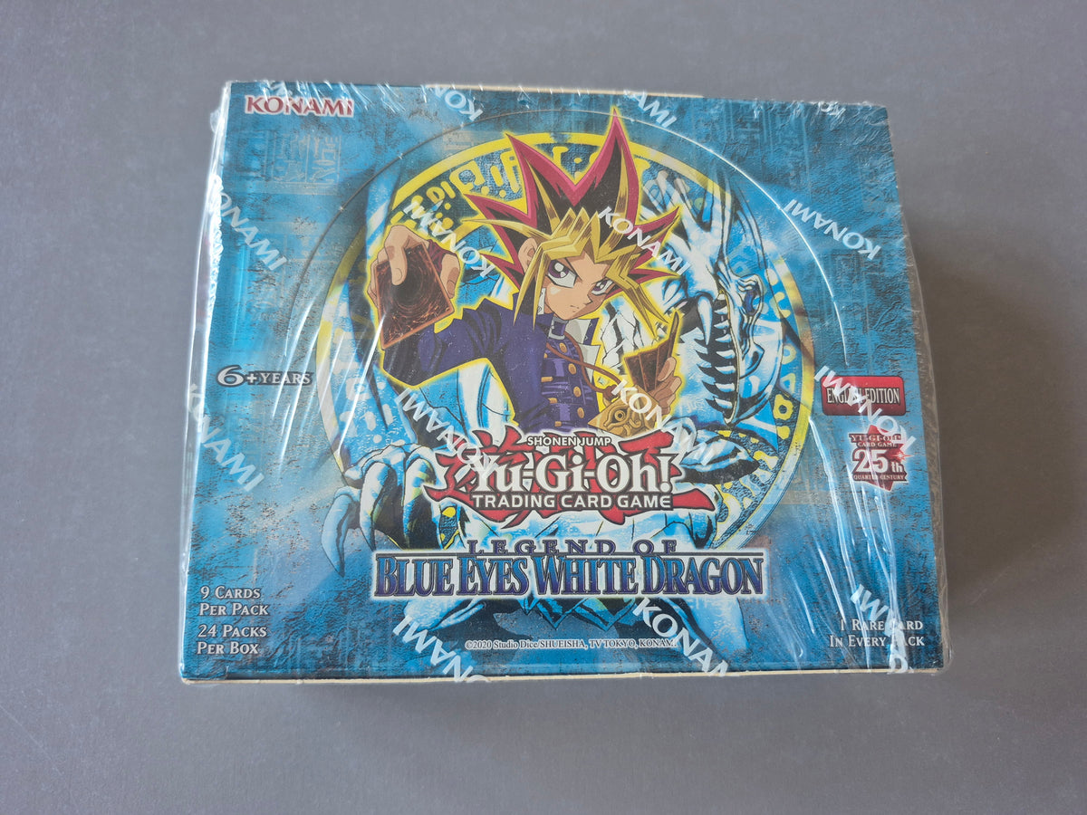Display Yu-Gi-Oh - 24 Boosters Packs – Legend of Blue-Eyes White Dragon - LOB - EN
