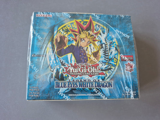Display Yu-Gi-Oh - 24 Boosters Packs – Legend of Blue-Eyes White Dragon - LOB - EN