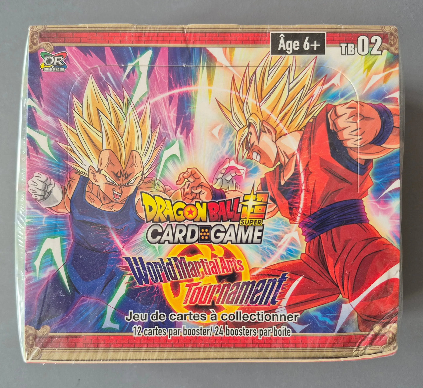 Dragon Ball Super Masters - Display de 24 boosters TB02 World Martial Arts Tournament - FR Bandai