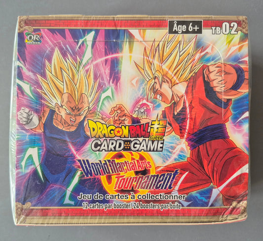 Dragon Ball Super Masters - Display de 24 boosters TB02 World Martial Arts Tournament - FR Bandai