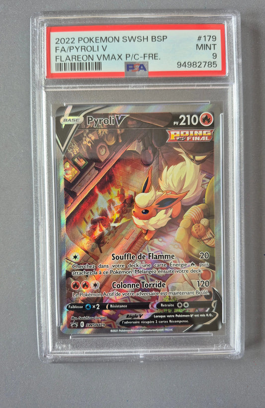 Pokémon – Pyroli V SWSH179 - PSA 9 The Pokémon Compagny