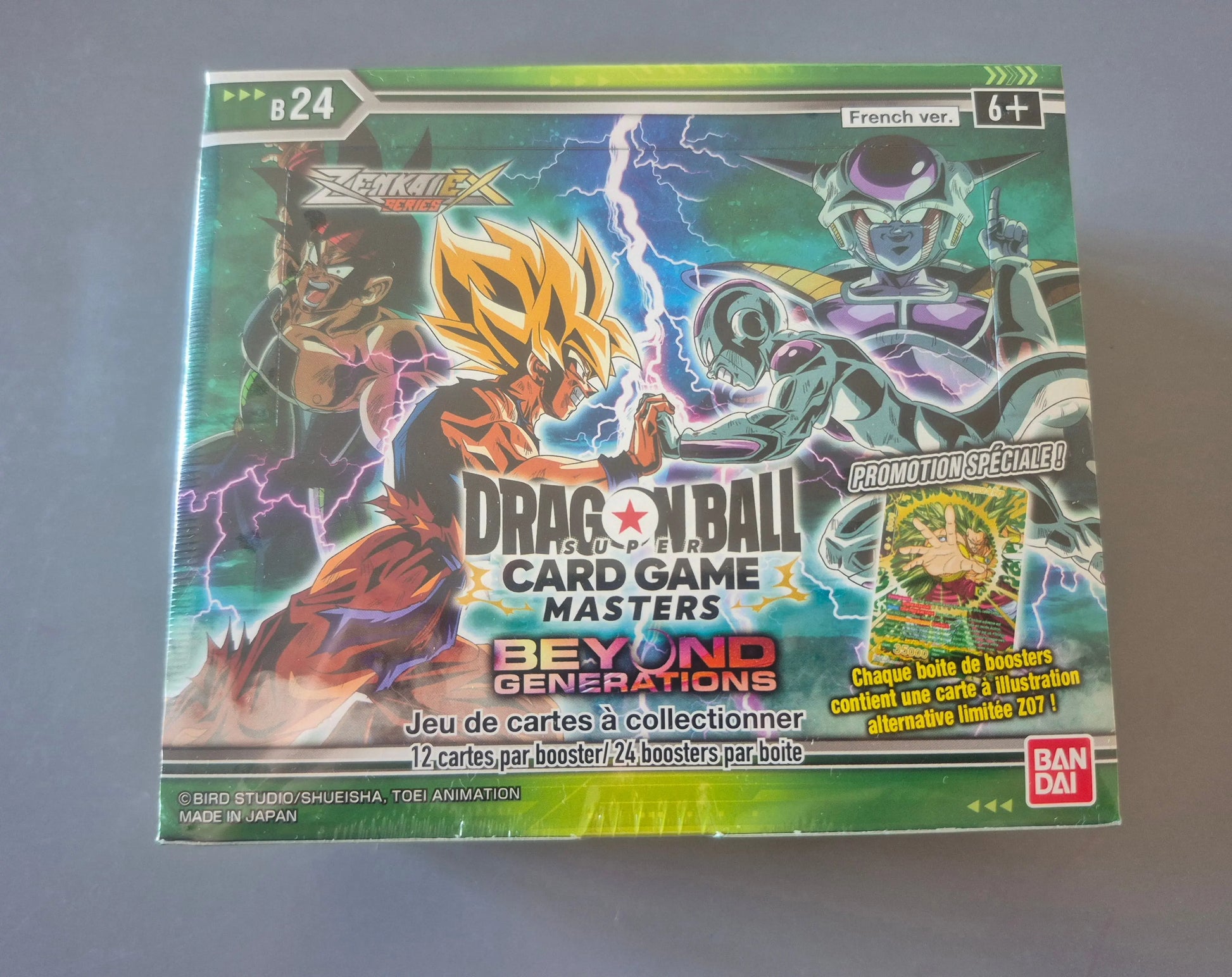 Dragon Ball Super Masters - Display de 24 boosters B24 Beyond Generations - FR Bandai