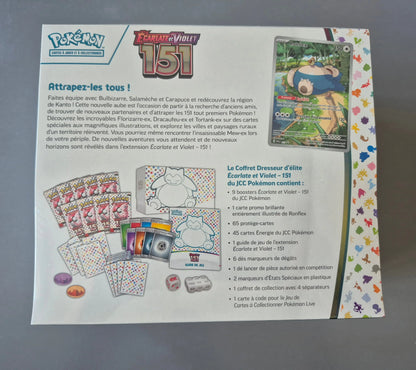 Pokémon – Coffret Dresseur D'Elite - 151 EV3.5 - FR The Pokémon Compagny