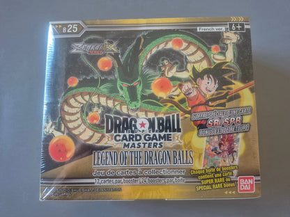 Dragon Ball Super Masters - Display de 24 boosters B25 - Legend of the Dragon Balls - FR Bandai
