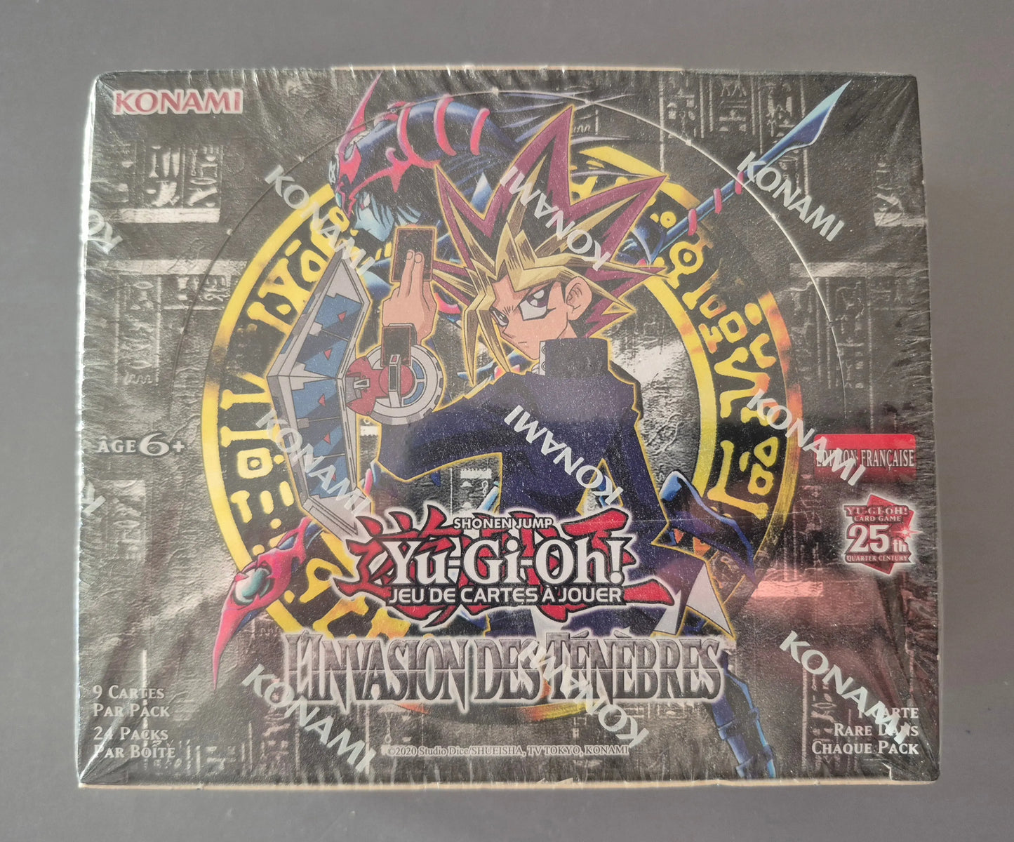 Display Yu-Gi-Oh! L'Invasion des Ténèbres - 25ème anniversaire - FR Konami