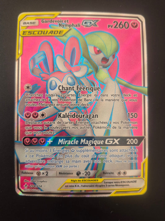 Pokémon - Gardevoir et Nymphali GX 204/214