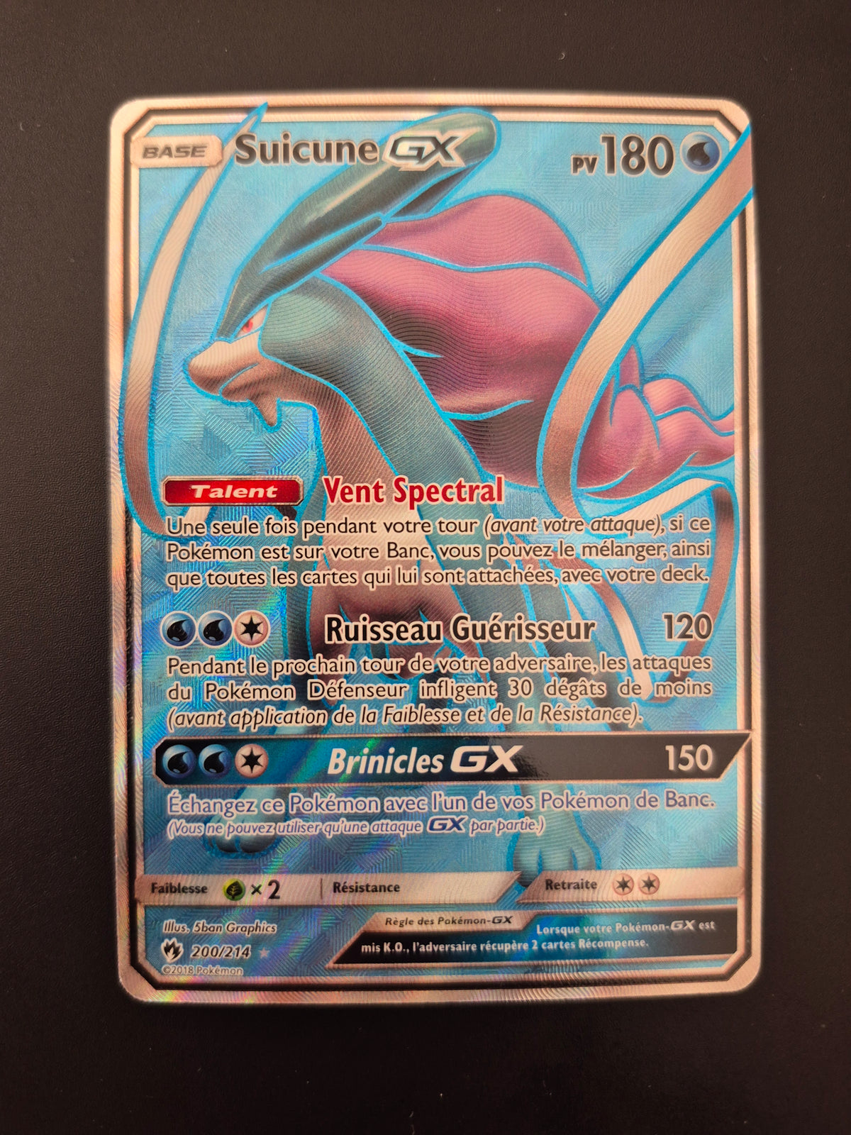 Pokémon - Suicune GX 200/214