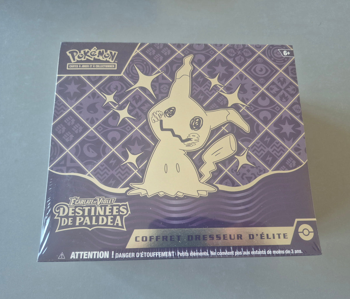 ETB EV4.5- Coffret Dresseur d'Élite Pokémon Destinées de Paldéa  – FR