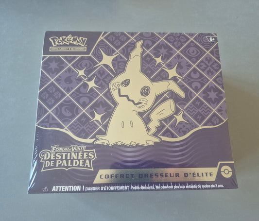 ETB EV4.5- Coffret Dresseur d'Élite Pokémon Destinées de Paldéa  – FR