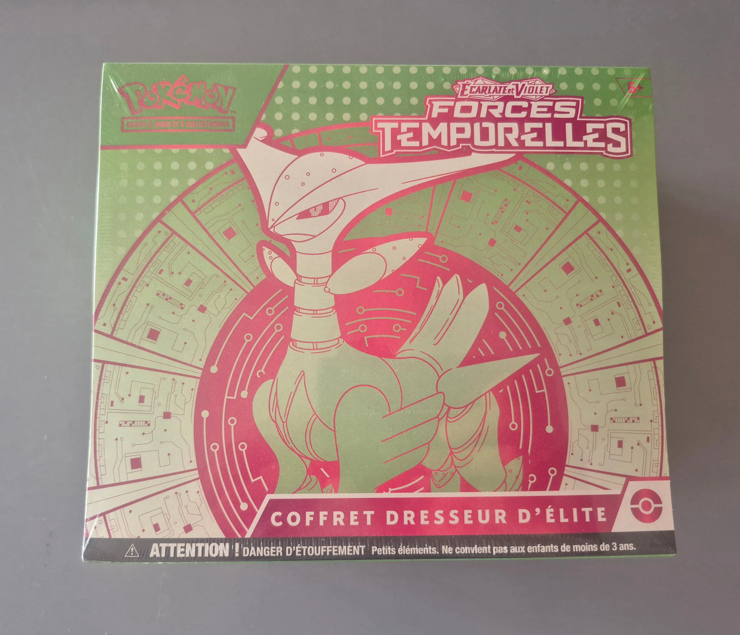 Pokémon – Coffret Dresseur D'Elite - Forces Temporelles EV5 - Vert-de-Fer - FR The Pokémon Compagny