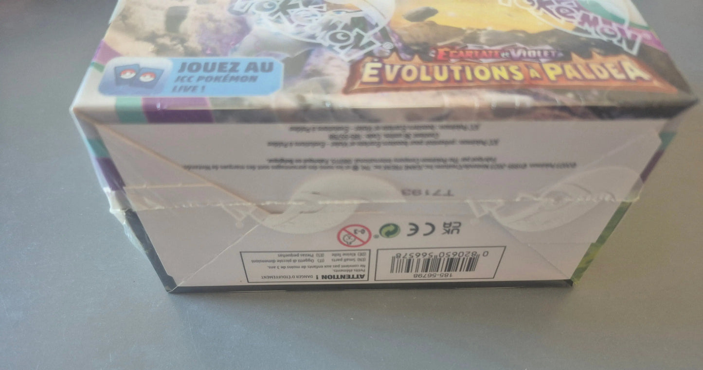 Pokémon – Display Evolutions à Paldéa EV2 - Boite de 36 boosters - FR The Pokémon Compagny