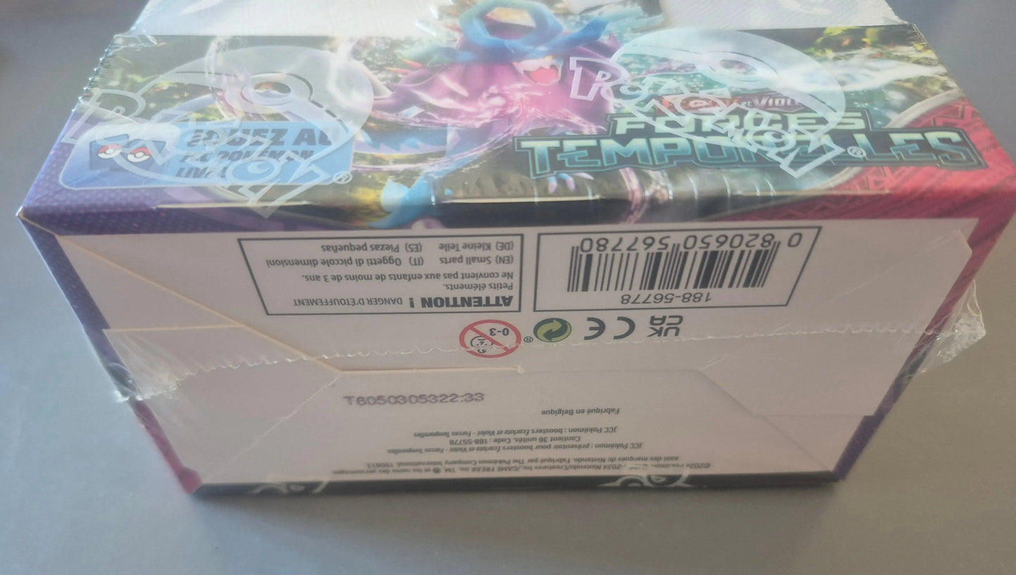 Pokémon – Display Forces Temporelles EV5 - Boite de 36 boosters - FR The Pokémon Compagny