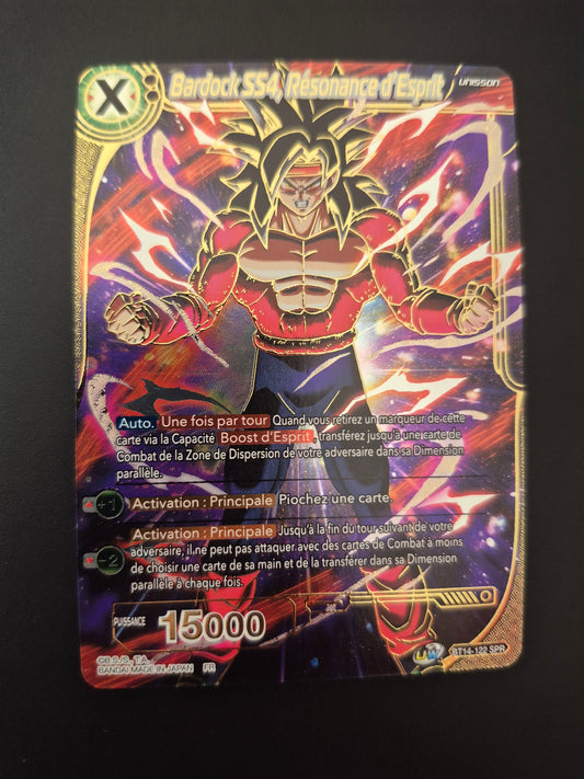 Dragon Ball - Bardock SS4, résonance d'esprit SPR (BT14-122)