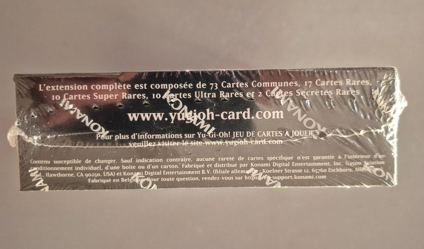 Display Yu-Gi-Oh! L'Invasion des Ténèbres - 25ème anniversaire - FR Konami
