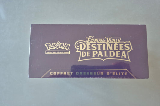 ETB EV4.5- Coffret Dresseur d'Élite Pokémon Destinées de Paldéa  – FR