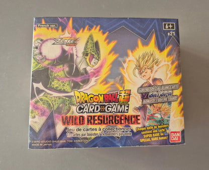 Dragon Ball Super Masters - Display de 24 boosters B21 - Wild Resurgence - FR Bandai