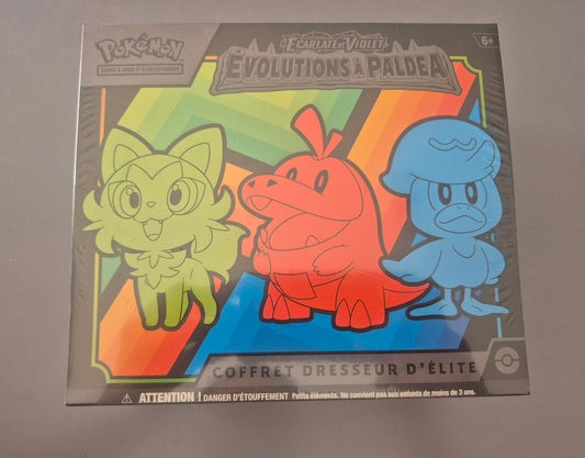 ETB EV02 - Coffret Dresseur Élite Pokémon Evolutions à Paldéa – FR