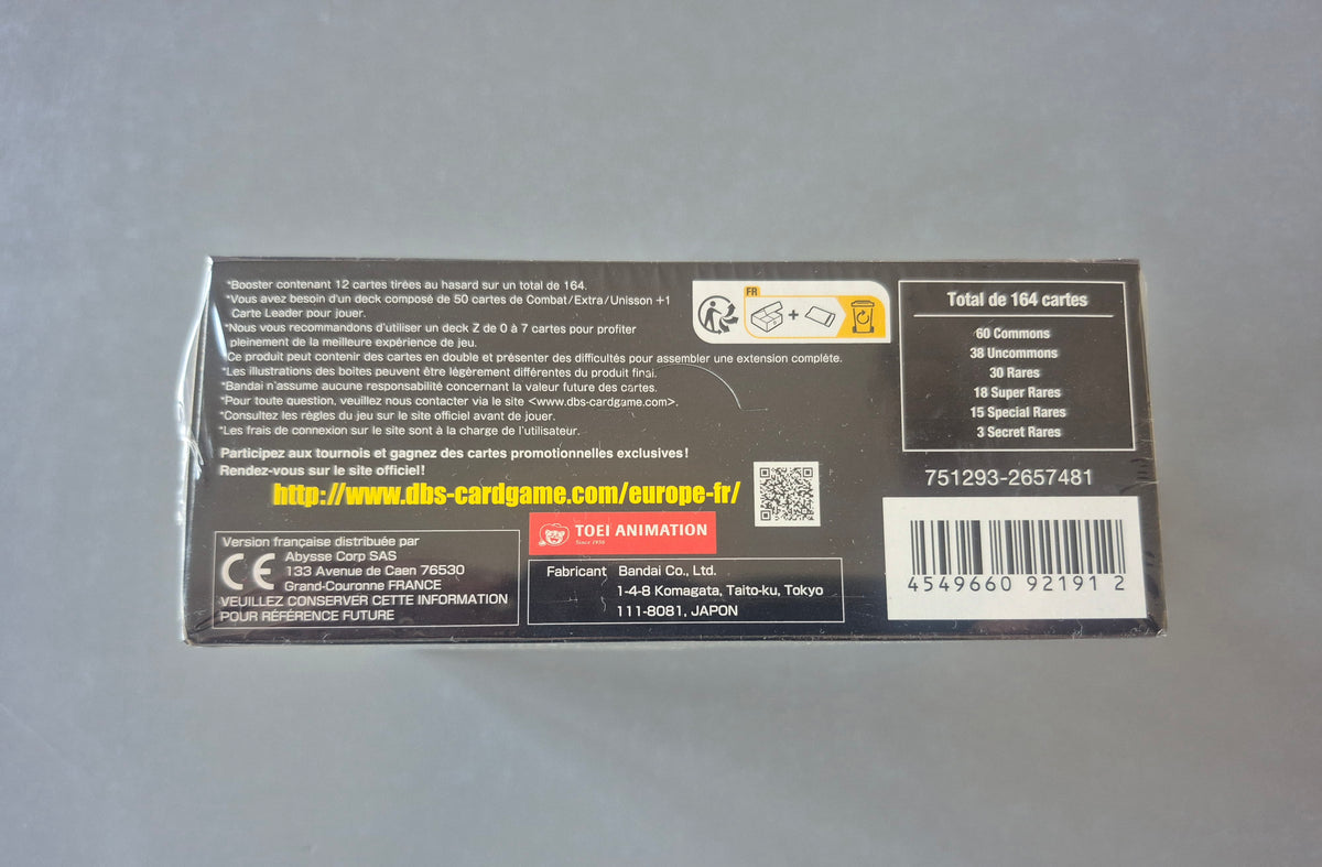 Display Dragon Ball Super Masters B20 Power Absorbed – 24 boosters FR