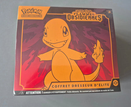 Pokémon – Coffret Dresseur D'Elite - Flammes Obsidiennes EV3 - FR The Pokémon Compagny