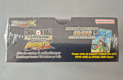 Display Dragon Ball Super Masters B27 History of Z – 24 boosters FR