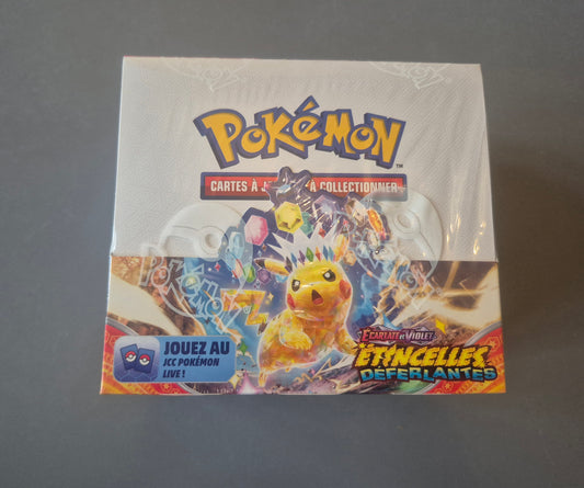 Display Pokémon Étincelles Déferlantes EV8 – Boîte 36 boosters FR