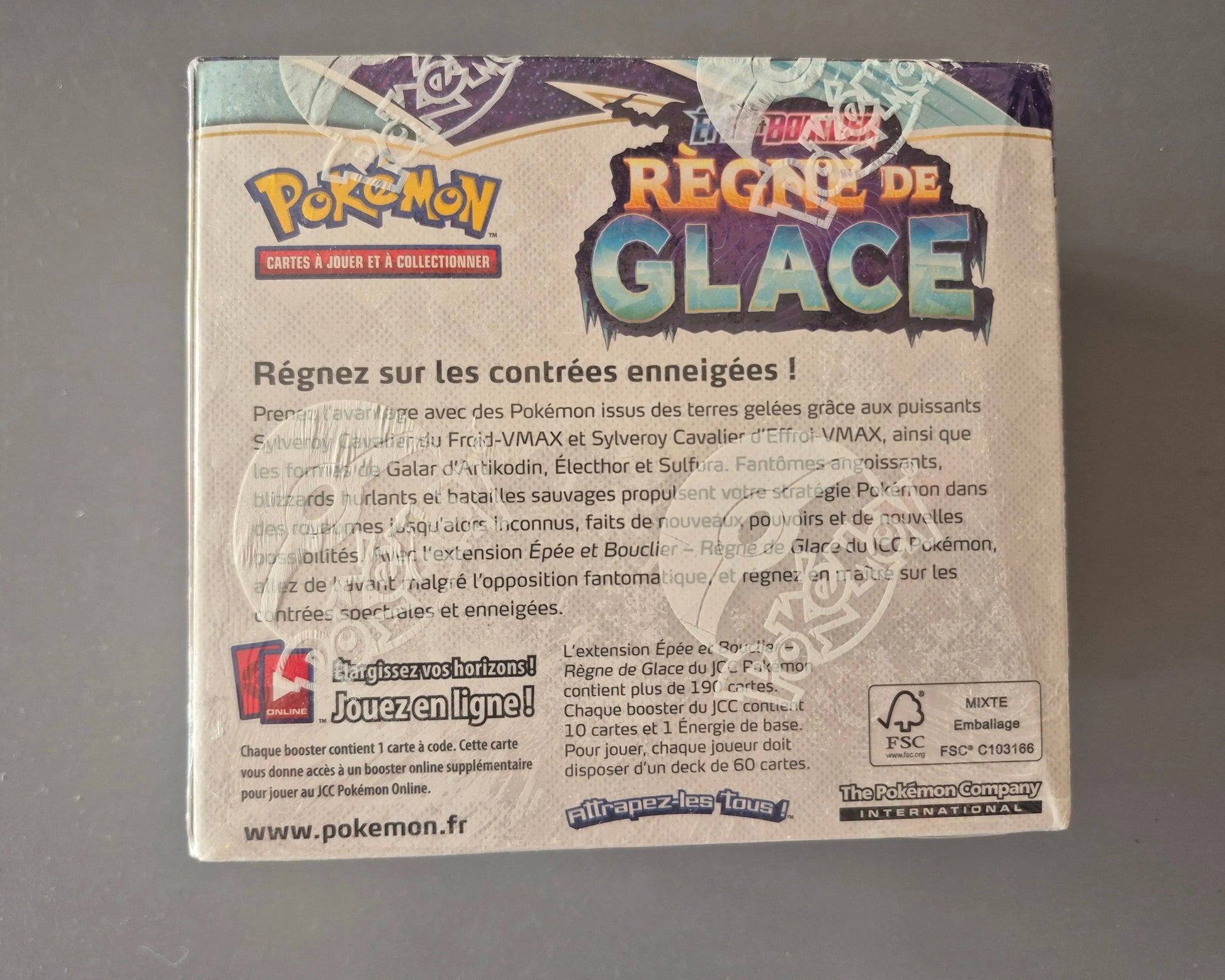 Pokémon – Display Règne de Glace EB6 - Boite de 36 boosters - FR The Pokémon Compagny