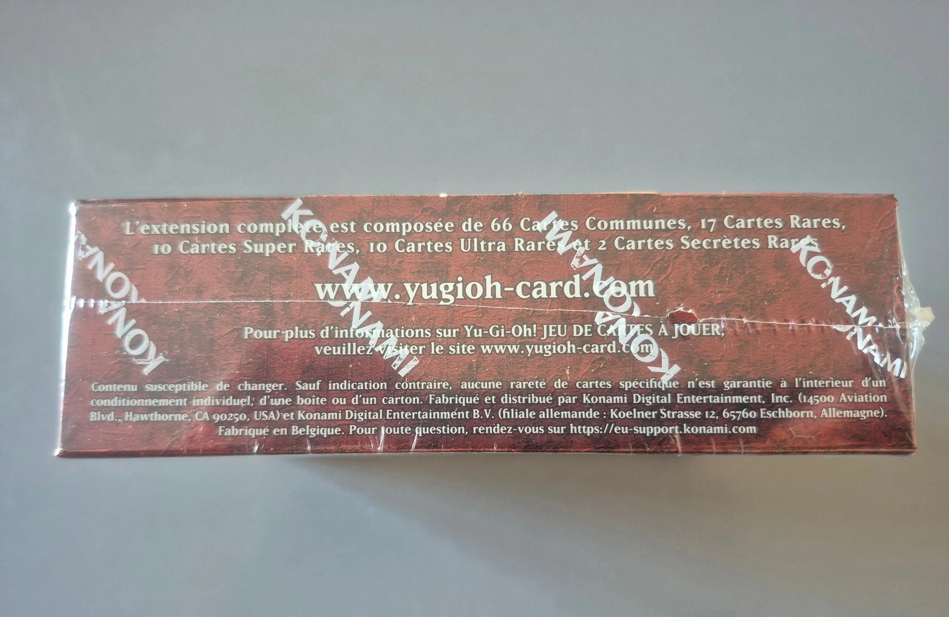 Display Yu-Gi-Oh! Le Serviteur du Pharaon - 25ème anniversaire - FR Konami
