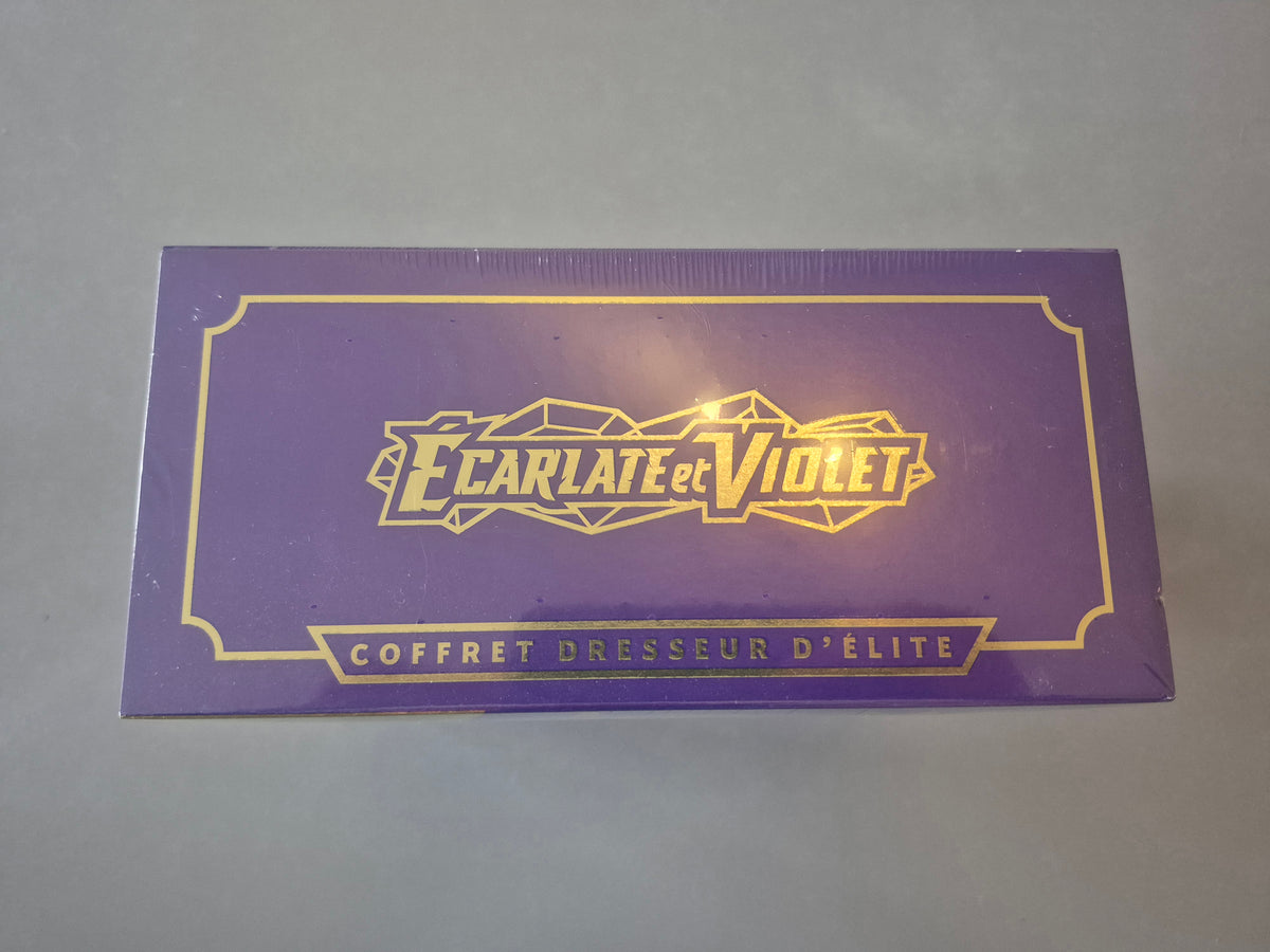 ETB EV1 - Coffret Dresseur d'Élite Pokémon Écarlate et Violet Miraidon – FR