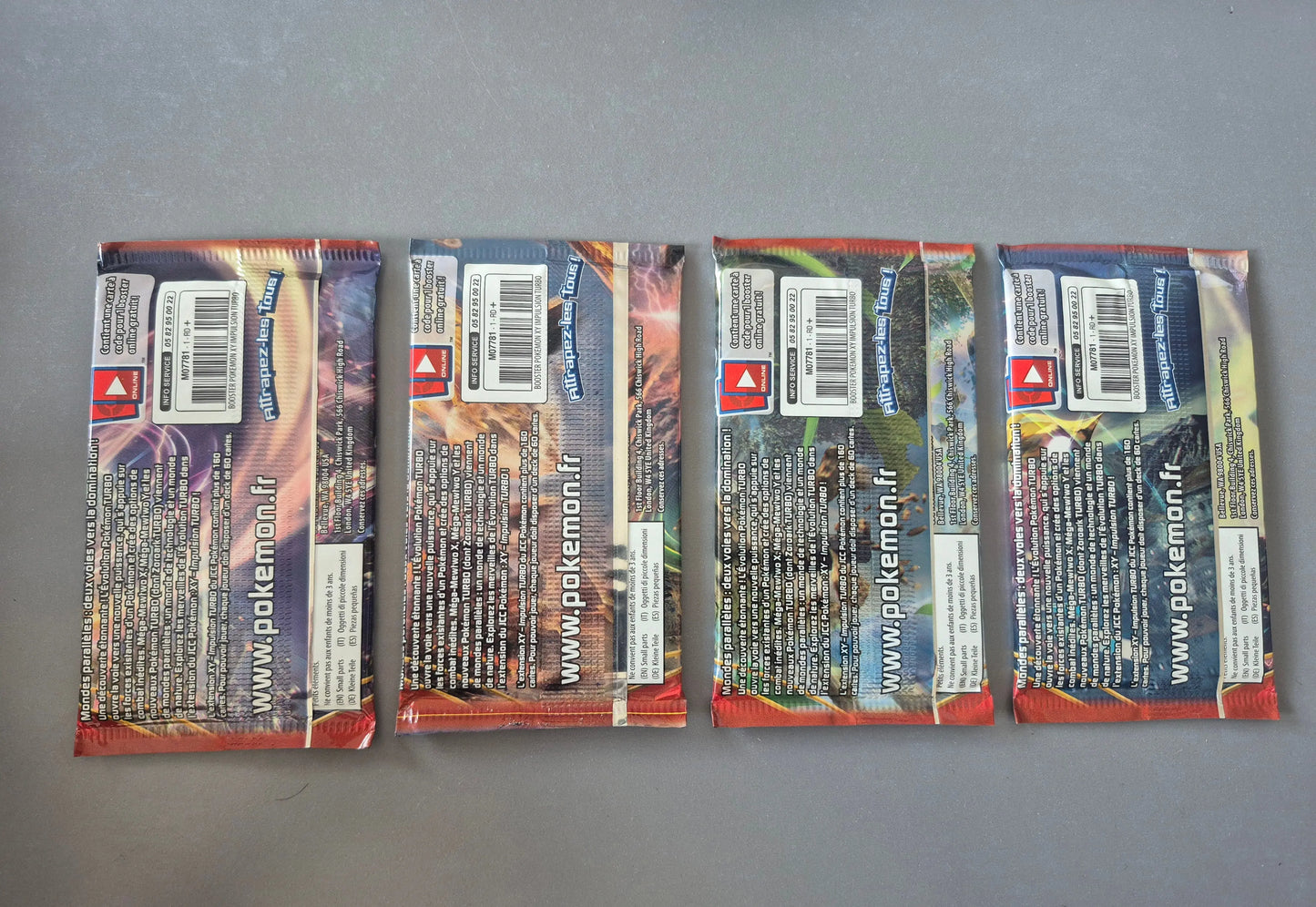 Pokemon - Boosters Impulsion Turbo - XY8 - ArtSet 4 Illustrations - FR The Pokémon Compagny