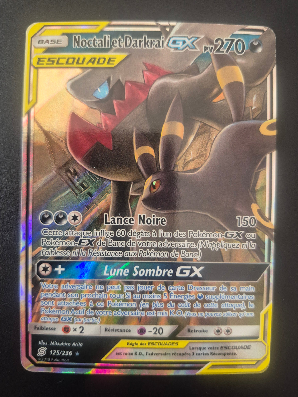 Pokémon - Noctali et Darkrai GX 125/236