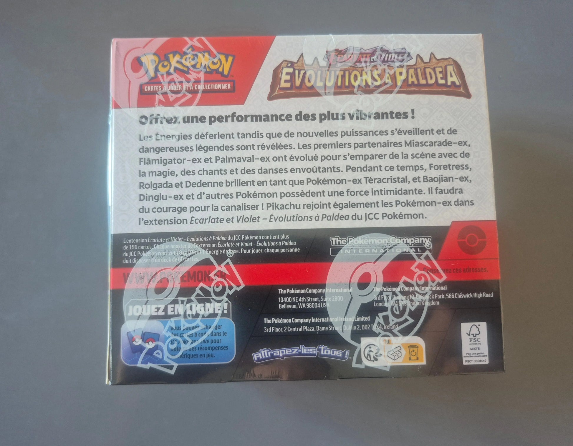 Pokémon – Display Evolutions à Paldéa EV2 - Boite de 36 boosters - FR The Pokémon Compagny