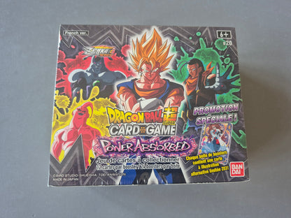 Display Dragon Ball Super Masters B20 Power Absorbed – 24 boosters FR