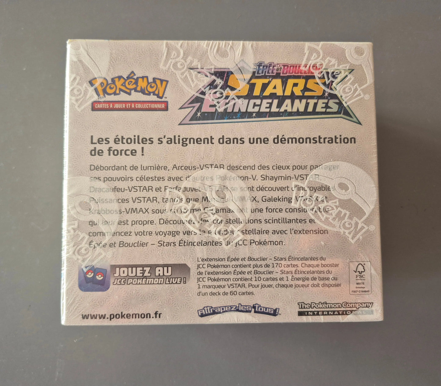 Pokémon – Display Stars Étincelantes EB9 - Boite de 36 boosters - FR The Pokémon Compagny