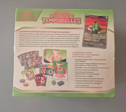 Pokémon – Coffret Dresseur D'Elite - Forces Temporelles EV5 - Vert-de-Fer - FR The Pokémon Compagny