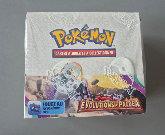 Display Pokémon Évolutions à Paldéa EV2 – Boîte 36 boosters FR