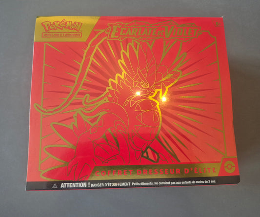 ETB EV1 - Coffret Dresseur d'Élite Pokémon Écarlate et Violet Koraidon – FR