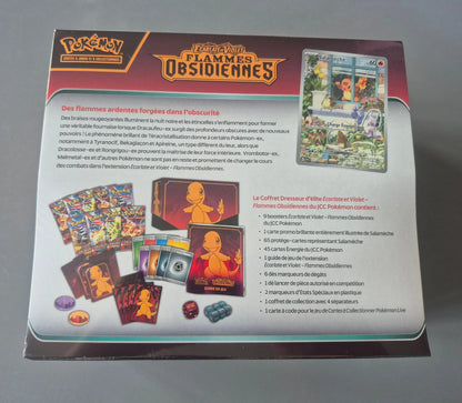 Pokémon – Coffret Dresseur D'Elite - Flammes Obsidiennes EV3 - FR The Pokémon Compagny