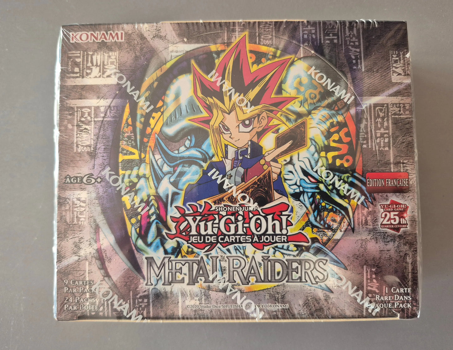 Display Yu-Gi-Oh! Metal Raiders - 25ème anniversaire - FR Konami
